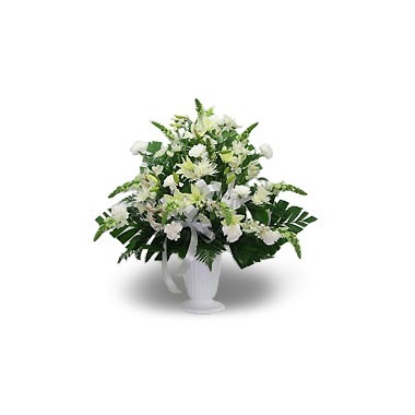 Lily & Carnation Urn