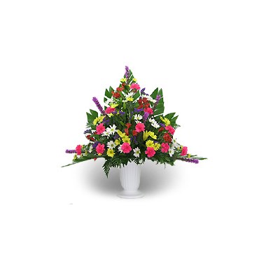 Primary Color Fresh Flower Urn