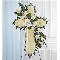 Standing-Cross-White-by-Flowerama
